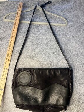 Vintage Carlos Falchi bag With embossed western
